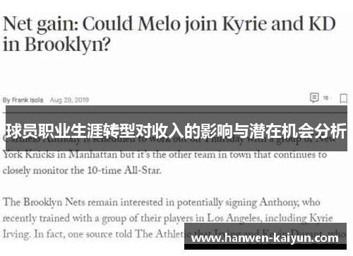 球员职业生涯转型对收入的影响与潜在机会分析